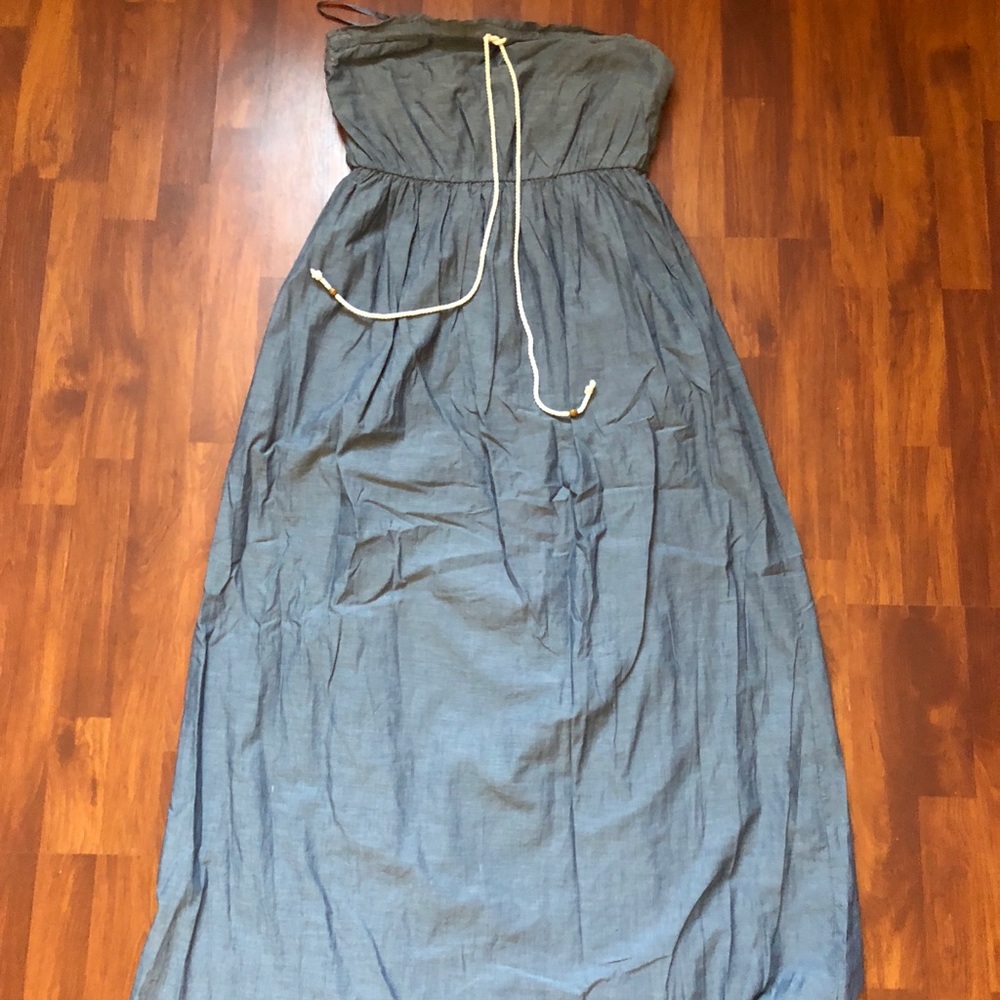 Gap Chambray Maxi Dress